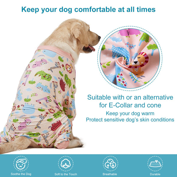 LovinPet pijama grande fácil de poner y quitar para mascotas.