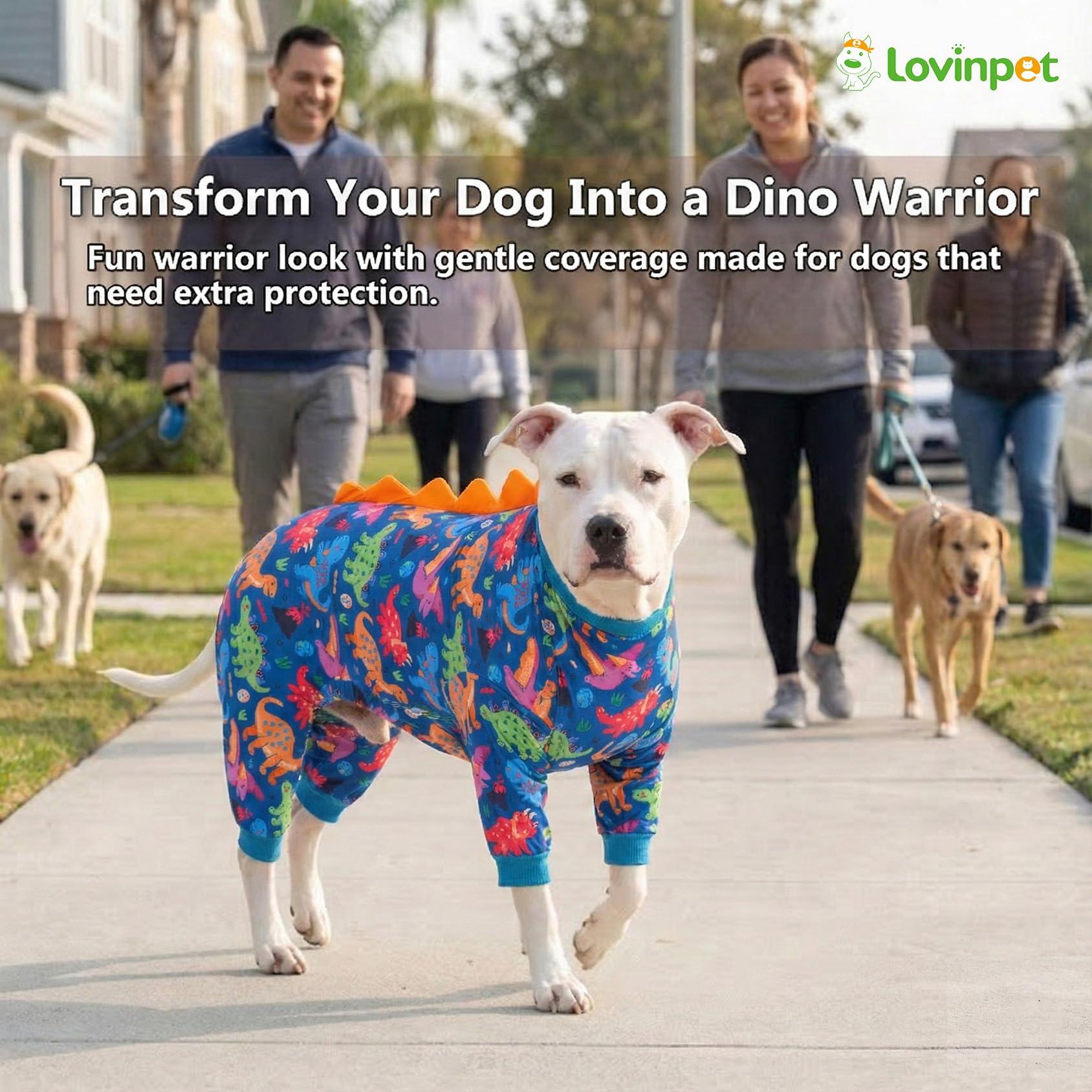 LovinPet pijama lavable a máquina, fácil cuidado diario