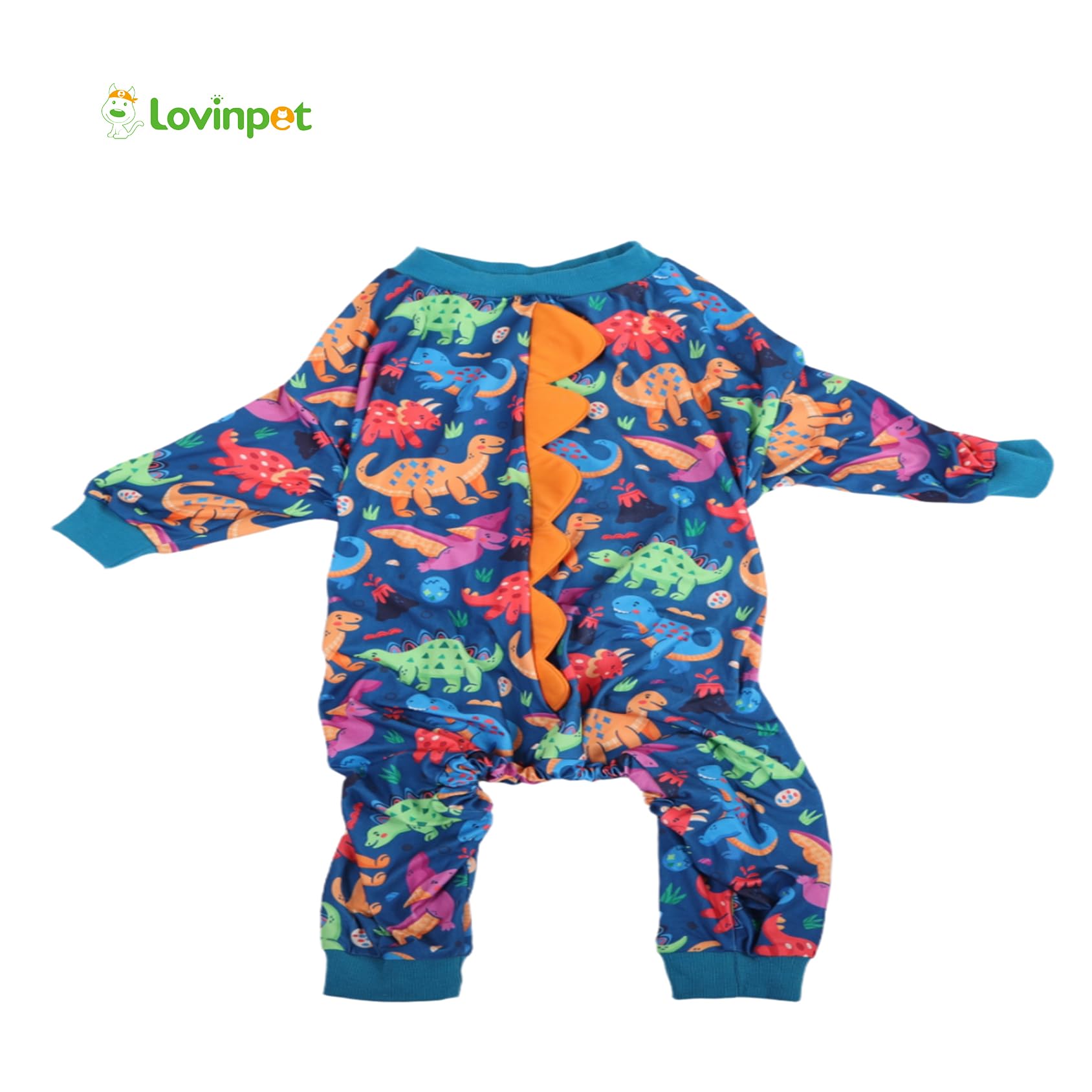 LovinPet pijama con picos estilo Stegosaurus para diversión