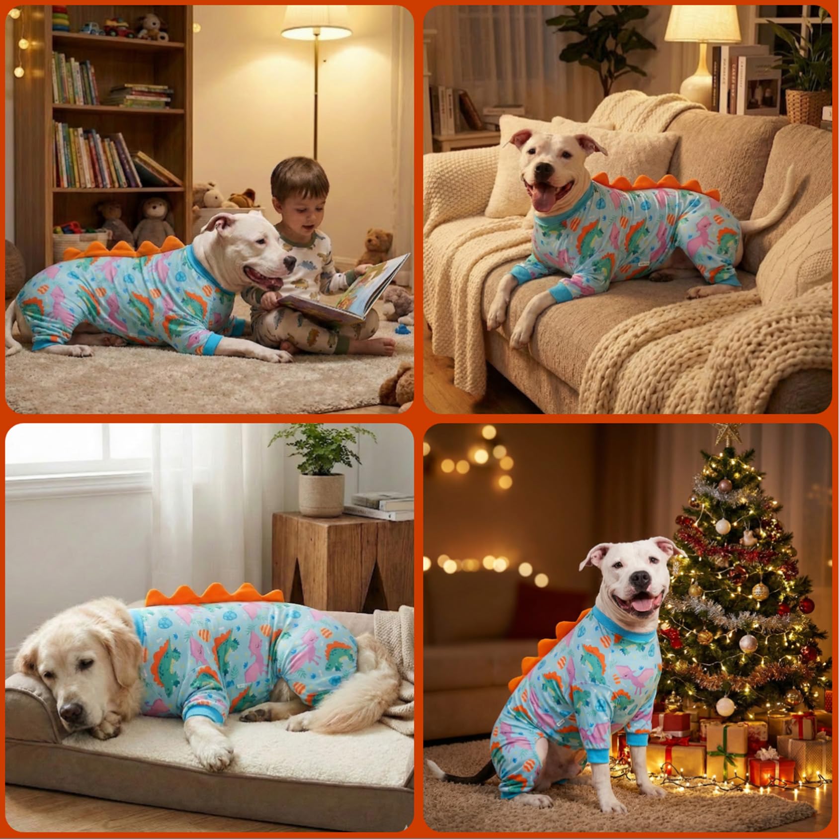 LovinPet pijama en talla 3XL, ajuste cómodo para razas grandes.