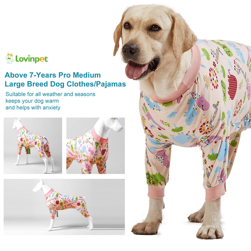LovinPet pijama diario para perro grande, ideal para días fríos.