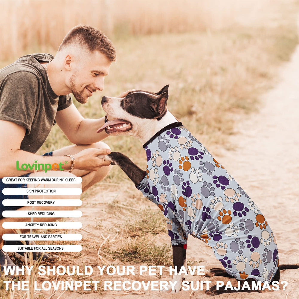 LovinPet pijama de recuperación alternativa, ayuda a movilidad suave en casa.