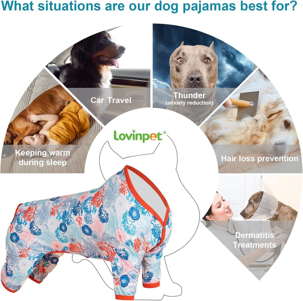 LovinPet pijama azul, tela suave y ligera, detalle de calidad