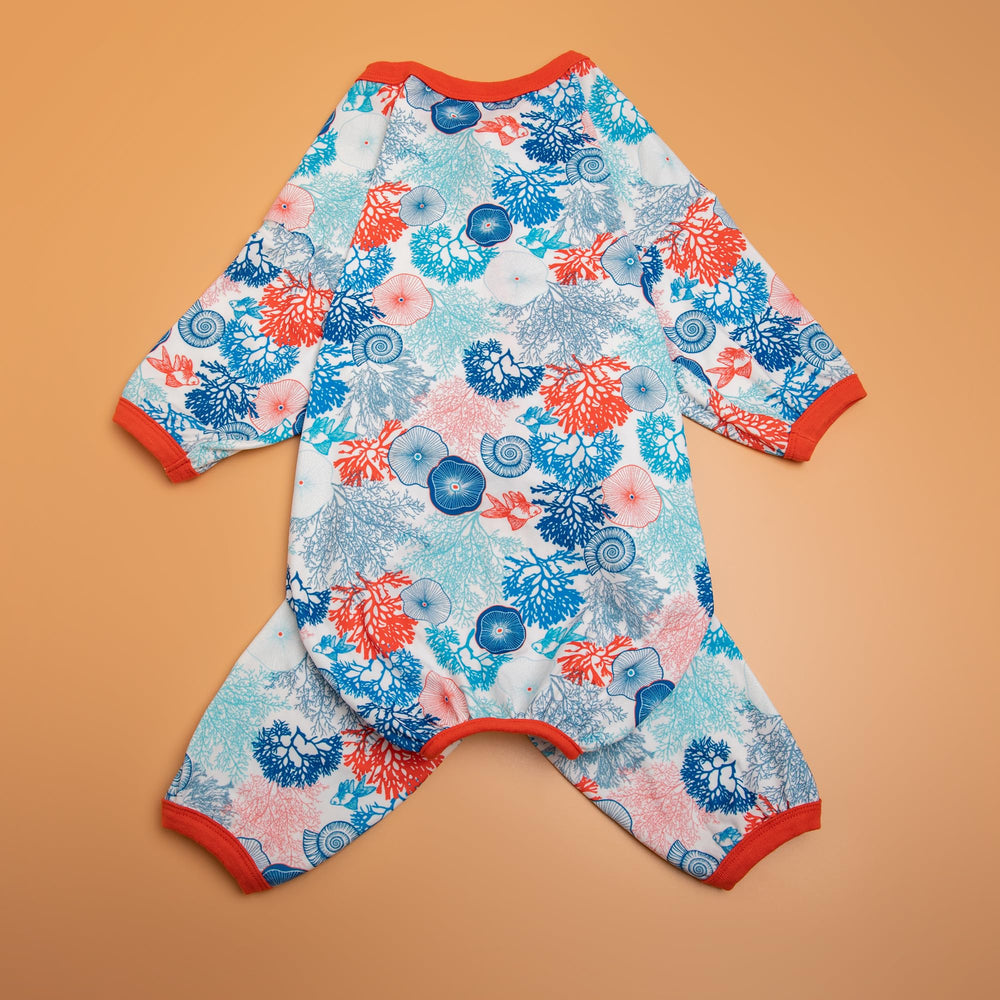 LovinPet pijama para casa y paseo, fácil de vestir