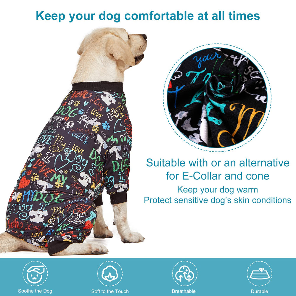 LovinPet pijama con protección UV para perro, tela ligera y transpirable.