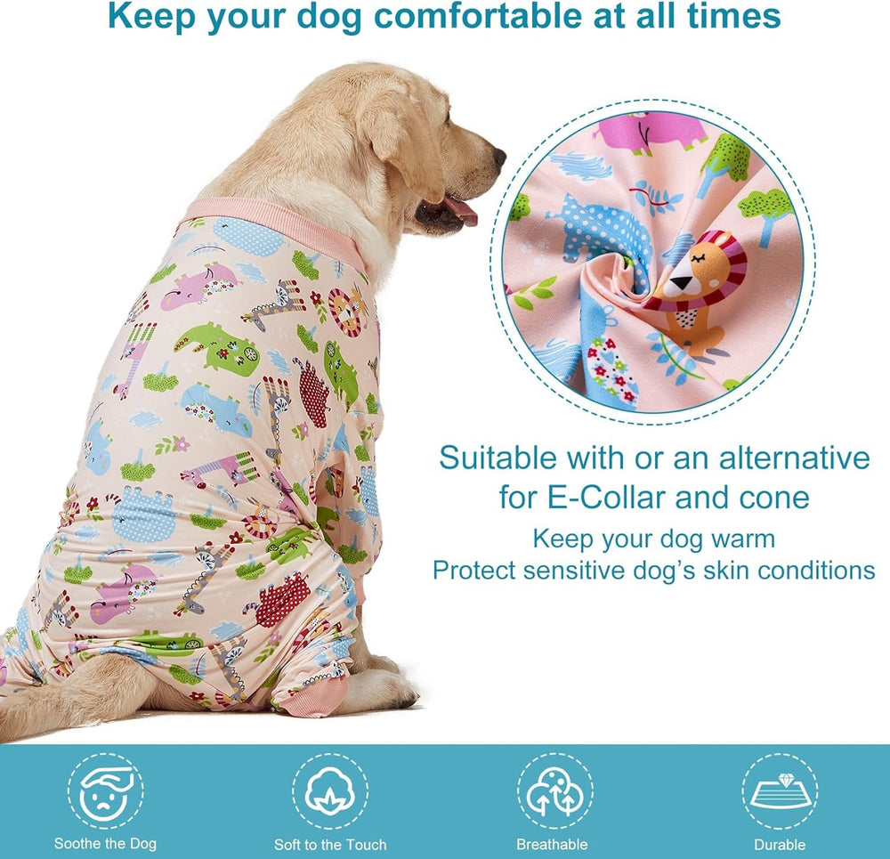 LovinPet pijama de recuperación para perro grande con cobertura total