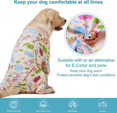 LovinPet pijama de recuperación para perro grande con cobertura total