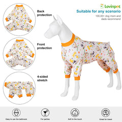 LovinPet Pijamas ayuda al descanso nocturno gracias al tejido elástico