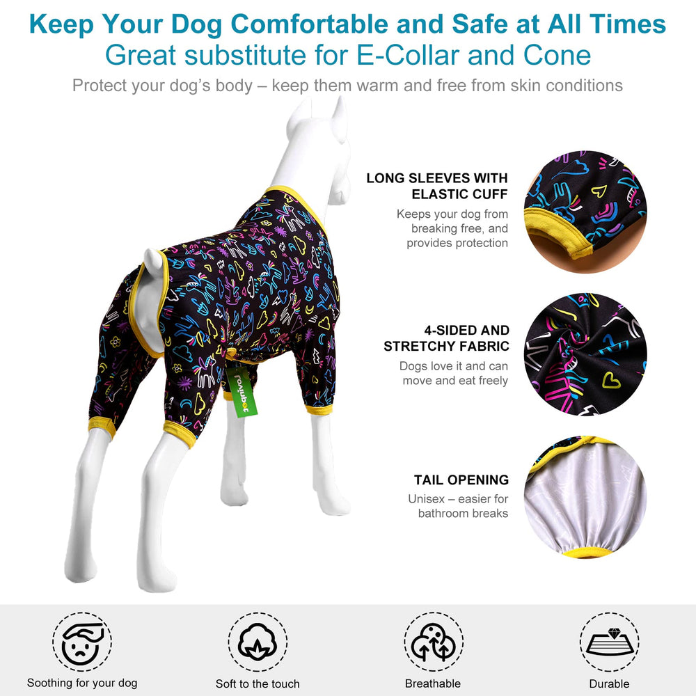 LovinPet pijamas azul ligero para casa, foco en facilidad de lavado y cuidado.