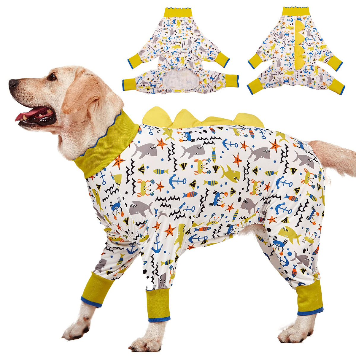 LovinPet pijamas para perros grandes en reposo cómodo.