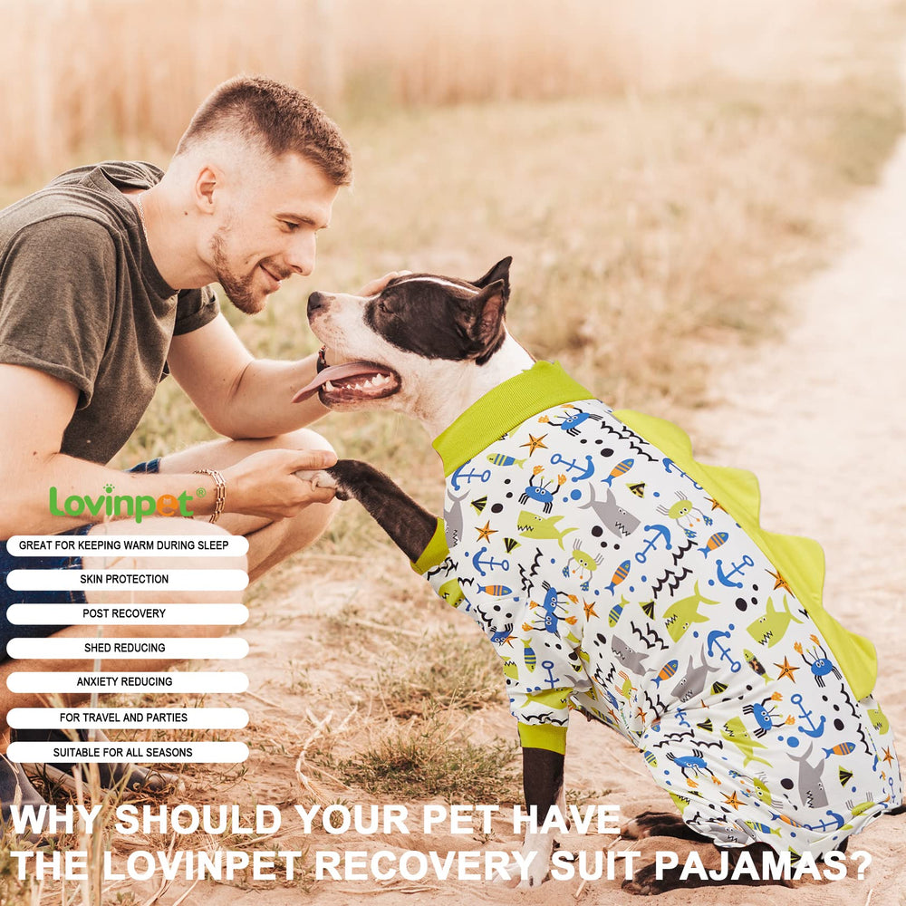 LovinPet pijamas talla XL para perros grandes como el husky.