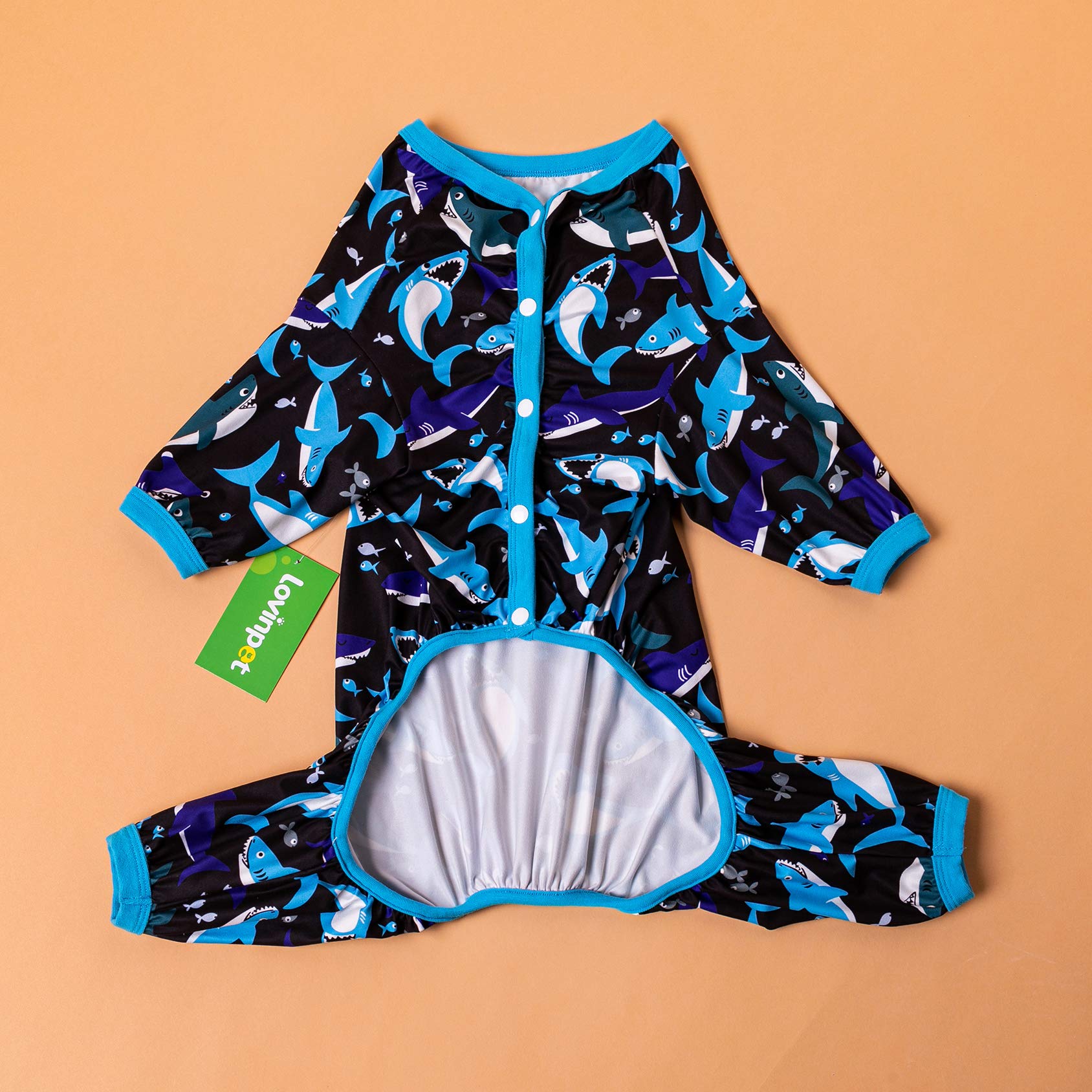 LovinPet pijama pitbull talla 3XL, diseño amplio para razas grandes.