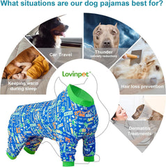 LovinPet prenda de algodón suave para perros de pelo corto.