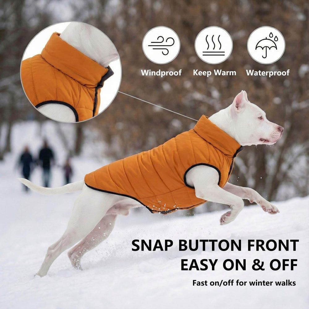 LovinPet puffer grande, aislamiento de plumas: calor ligero sin limitar movimientos.