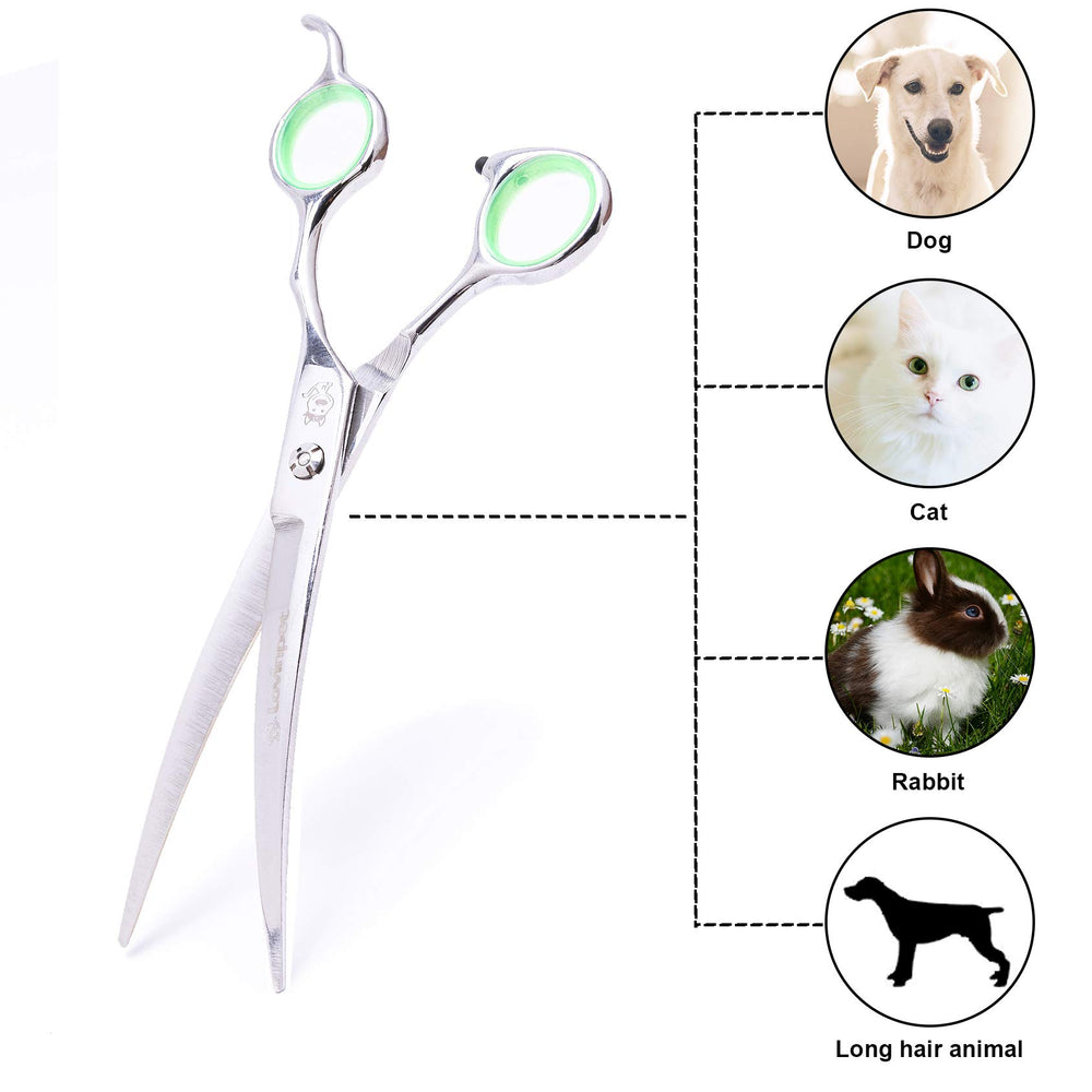 Tijeras LovinPet con diseño antideslizante para evitar deslizamientos.