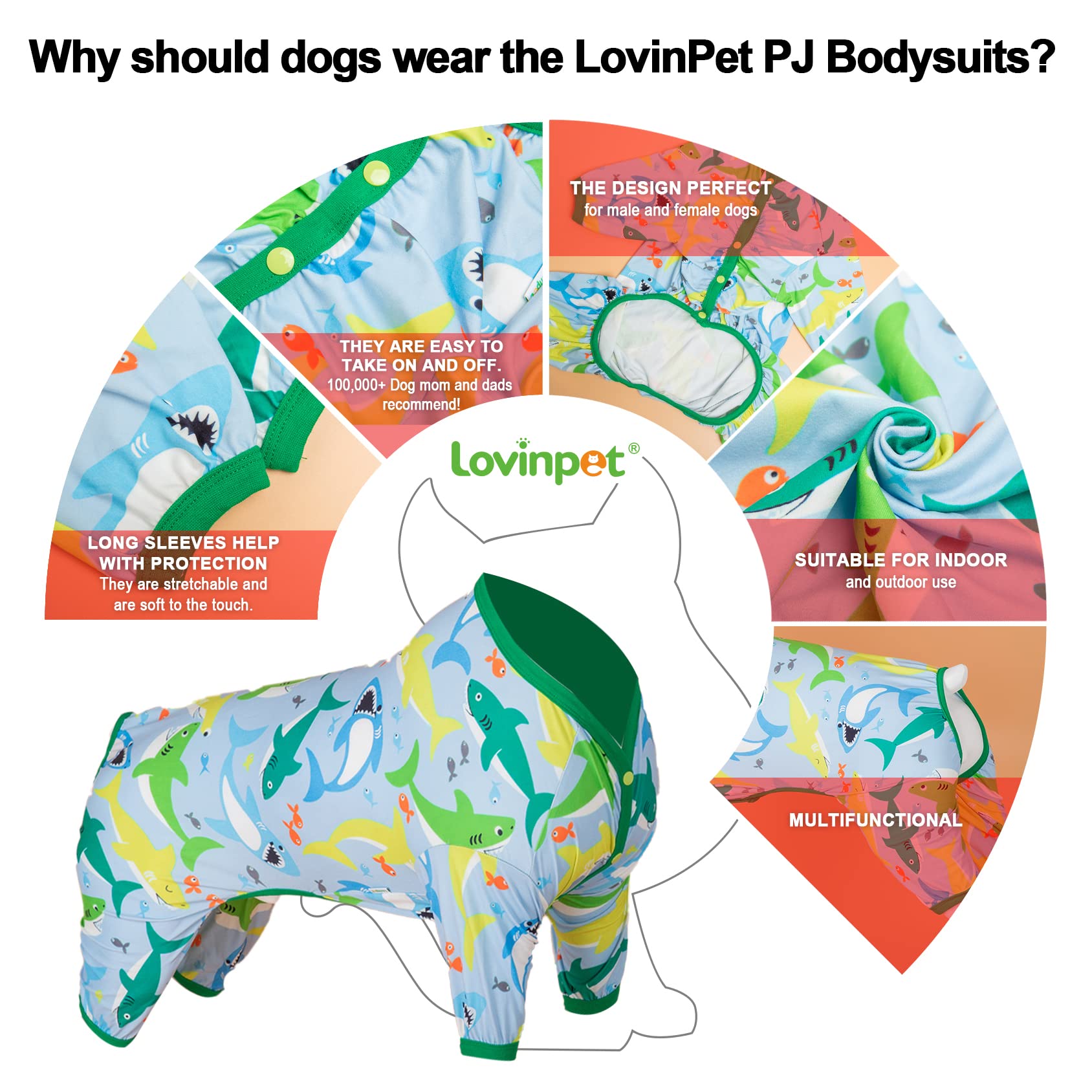 LovinPet uso interior y exterior para perros grandes.