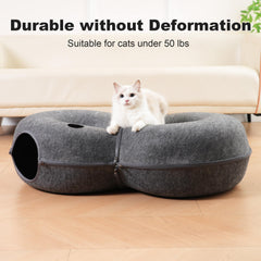 LovIntry diseño en forma de ocho: estructura estable para gatos.