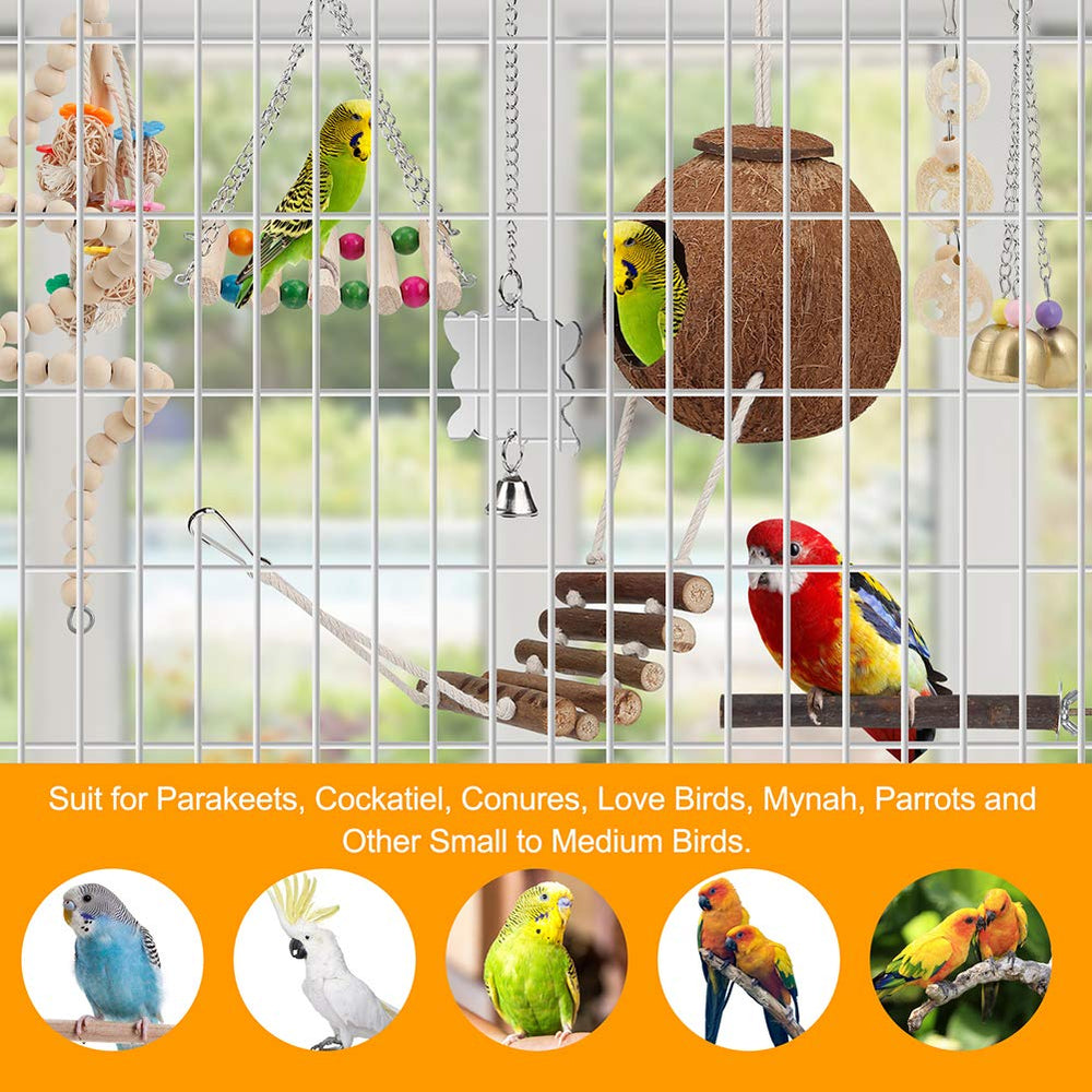 lovyoco escalera rotativa con cuentas de madera, juego y ejercicio