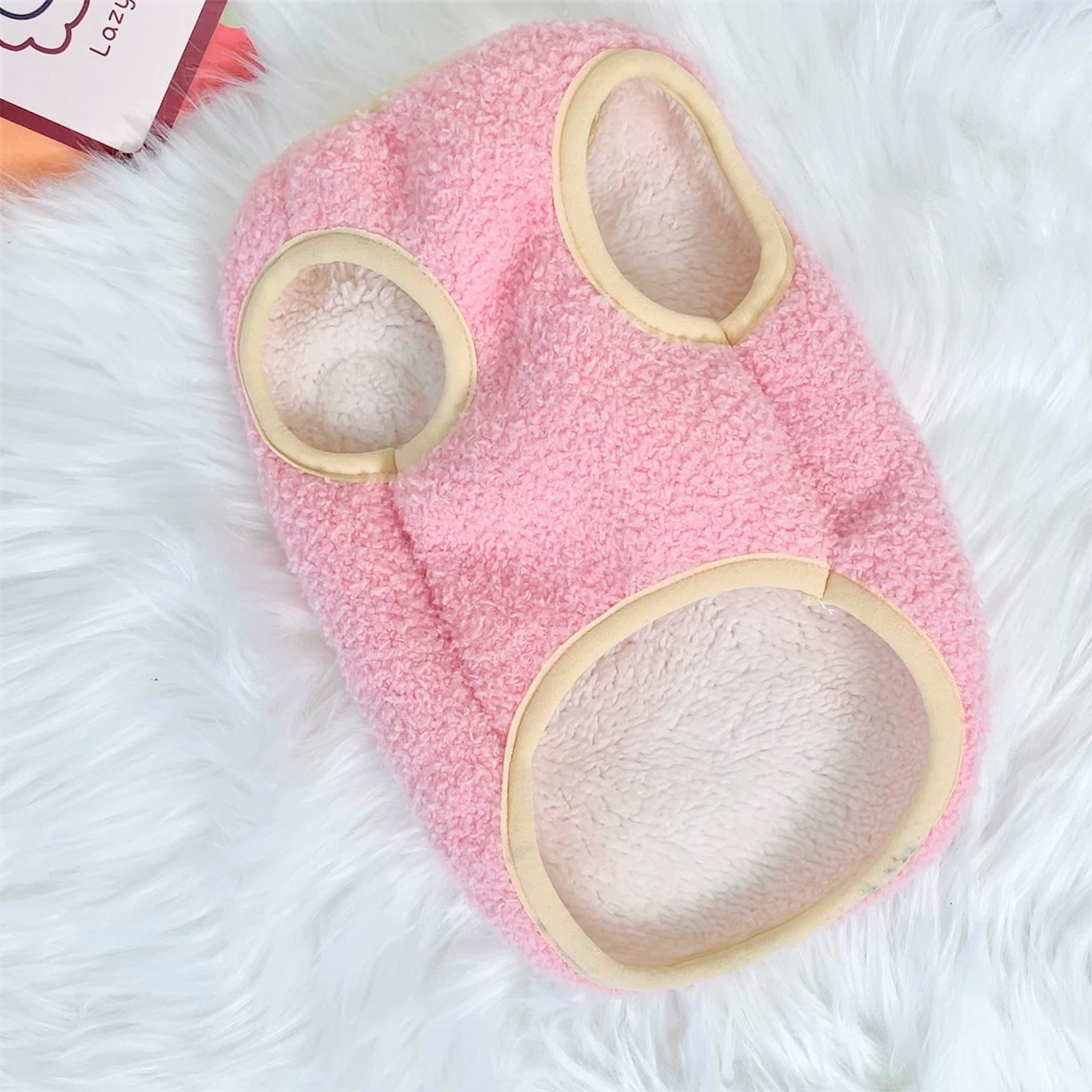Chaleco Loyanyy rosa con ajuste ergonómico cómodo para caminatas invernales