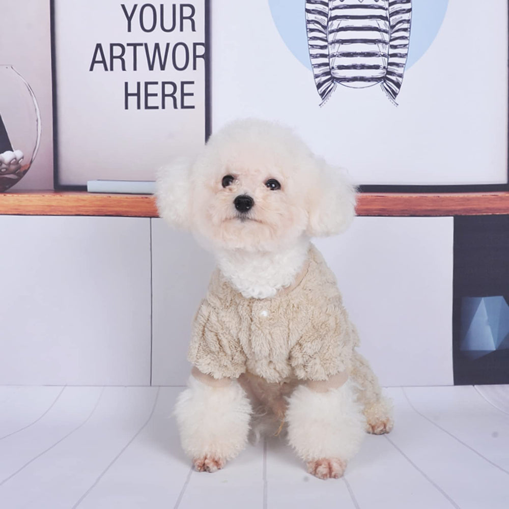 Pijama Loyanyy para perro, cintura elástica para ajuste cómodo.