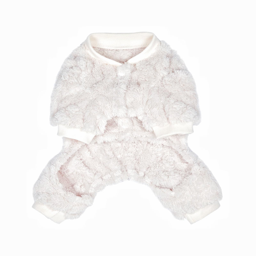 Loyanyy pijama para perro con guía de tallas pequeñas, ajuste seguro.