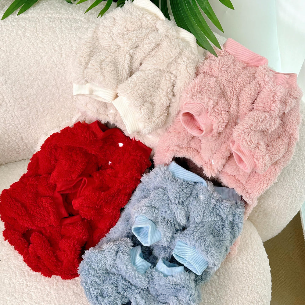 Loyanyy pijama para perro uso exterior en invierno, ideal para paseos.
