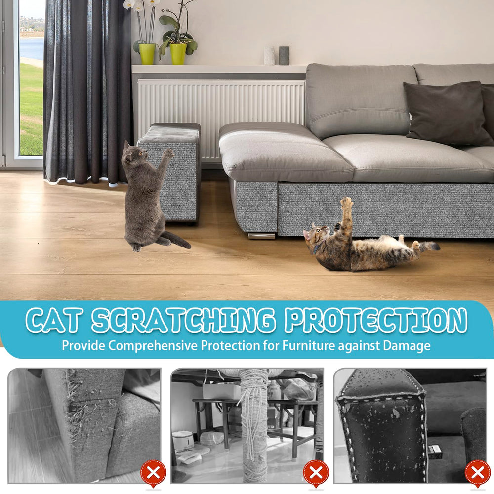 LSGCQ Baranda protectora: protege muebles y ofrece agarre al gato