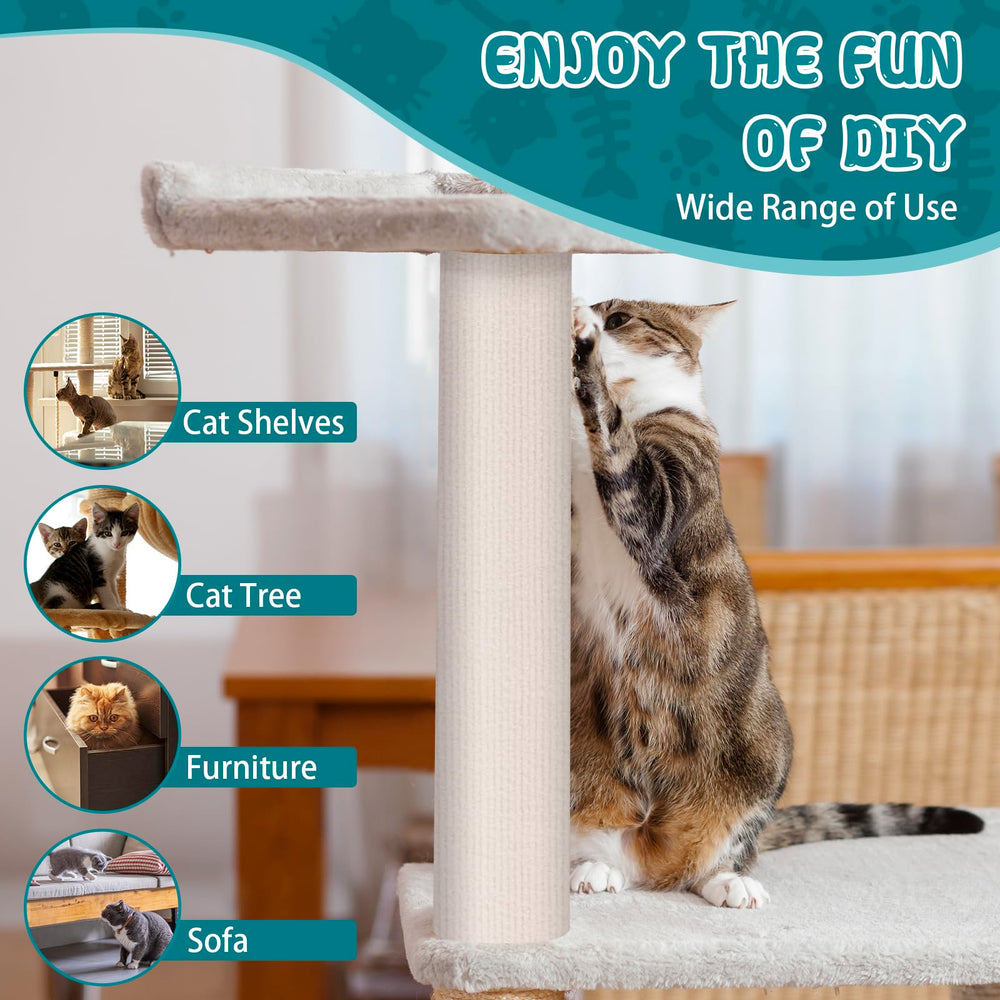 LSGCQ espacio de juego para gatos, superficie suave y tracción.
