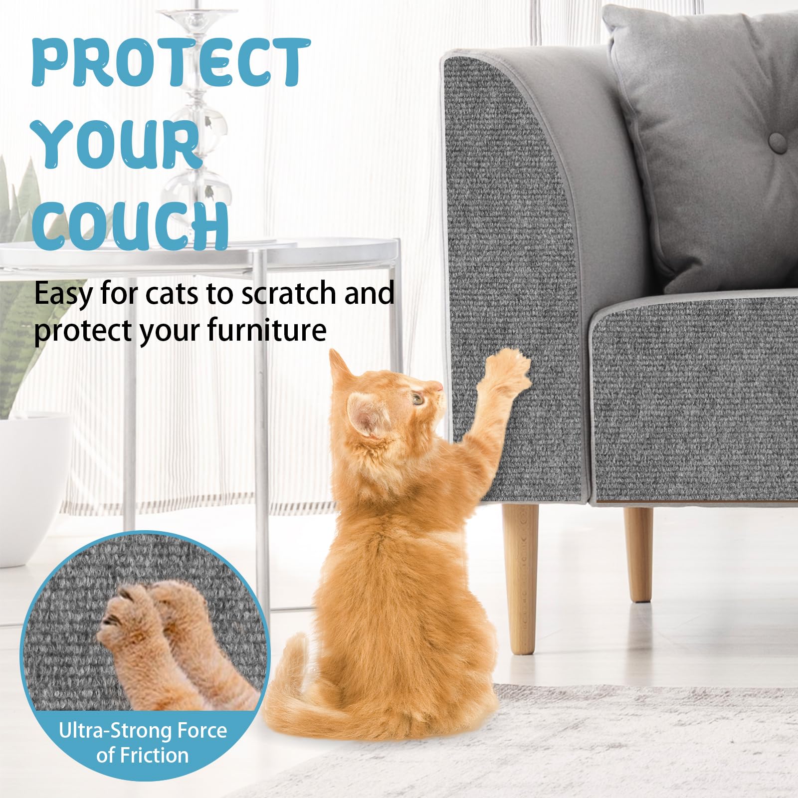 LSGCQ Uso amplio para estanterías, árboles para gatos y muebles