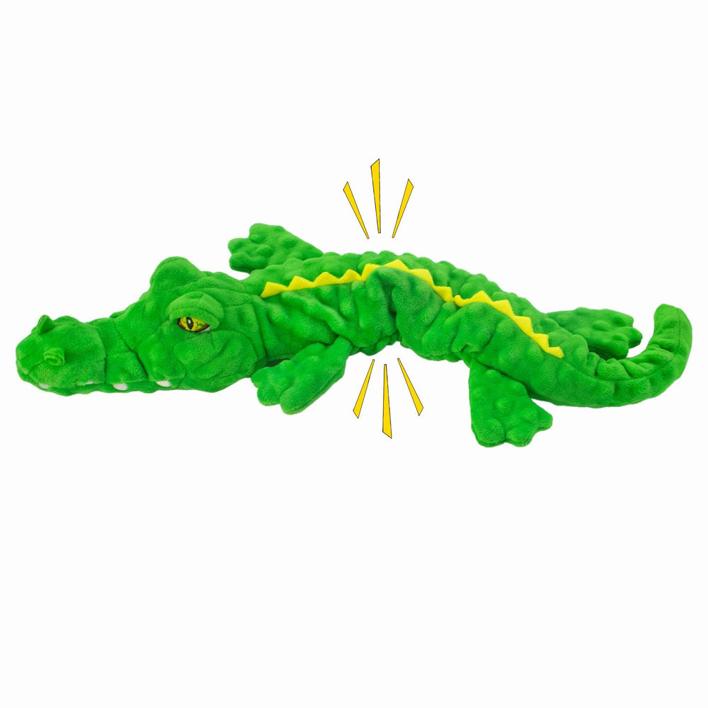 LSSYYQQ Cocodrilo interactivo, mantiene entretenido al perro.