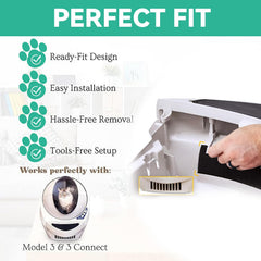 Paquete de ocho filtros Lubise para uso mensual y control de olores.