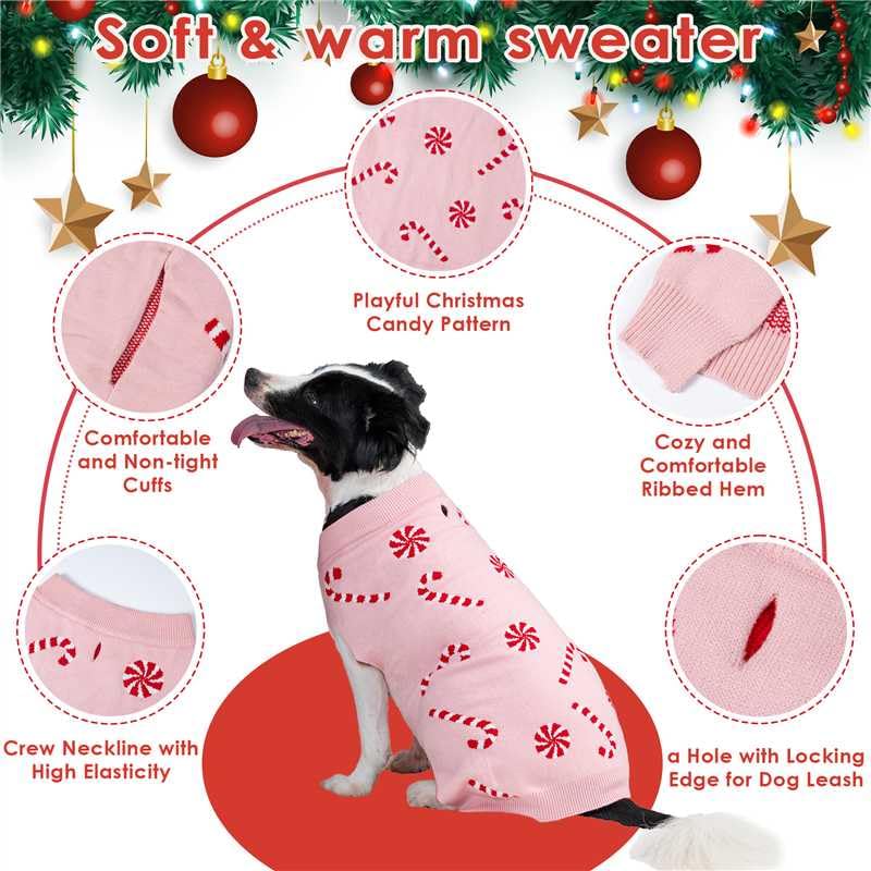 Lubot diseño alegre de Navidad para perro.