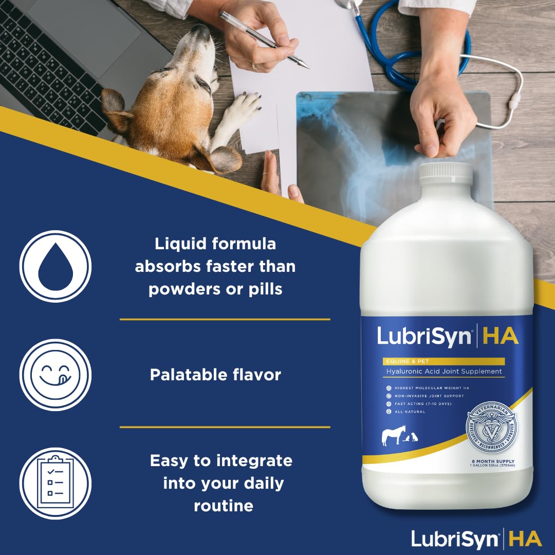 LubriSynHA vertido en comida facilita dosis diarias para articulaciones