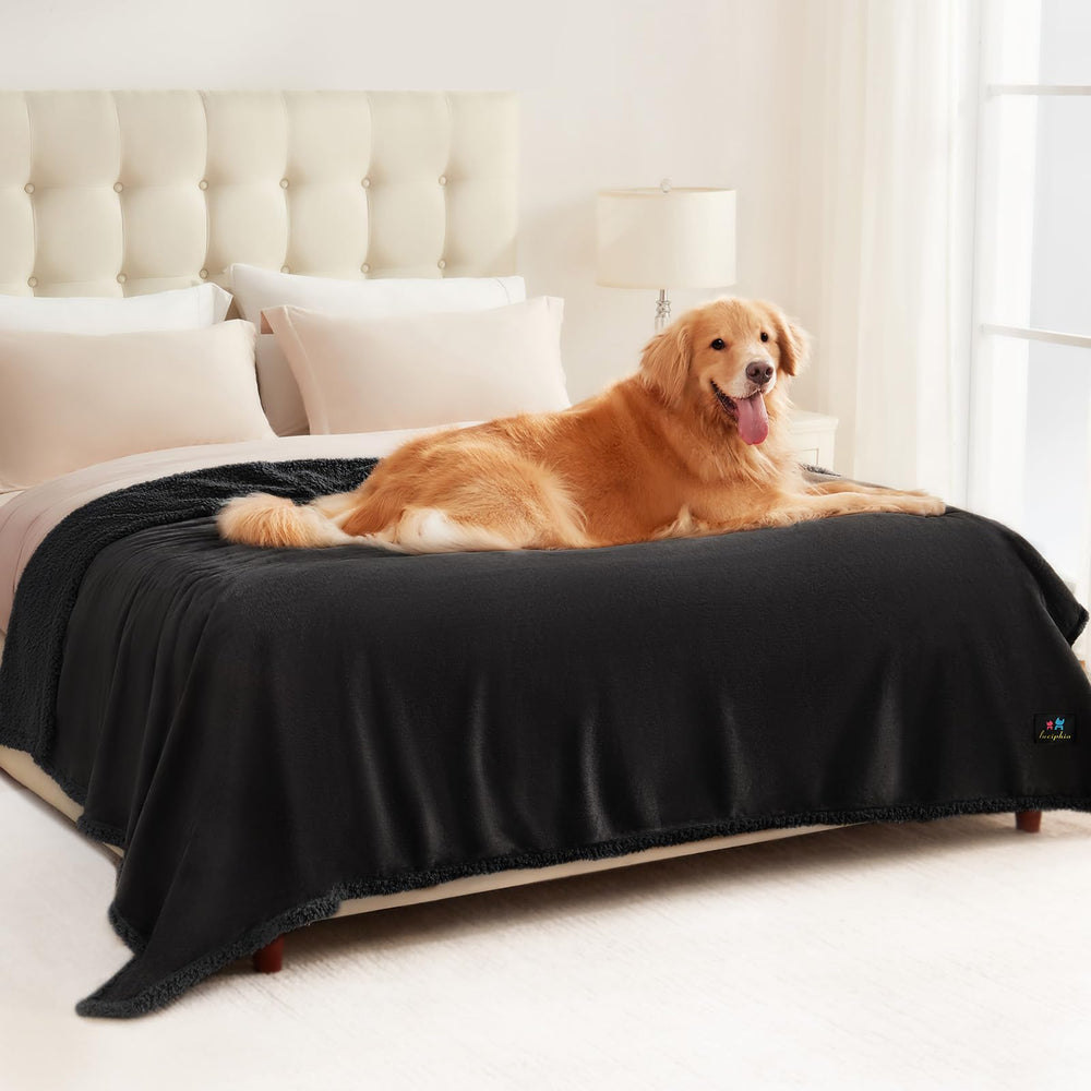 Cobija impermeable Luciphia para mascotas protege muebles de líquidos y derrames.