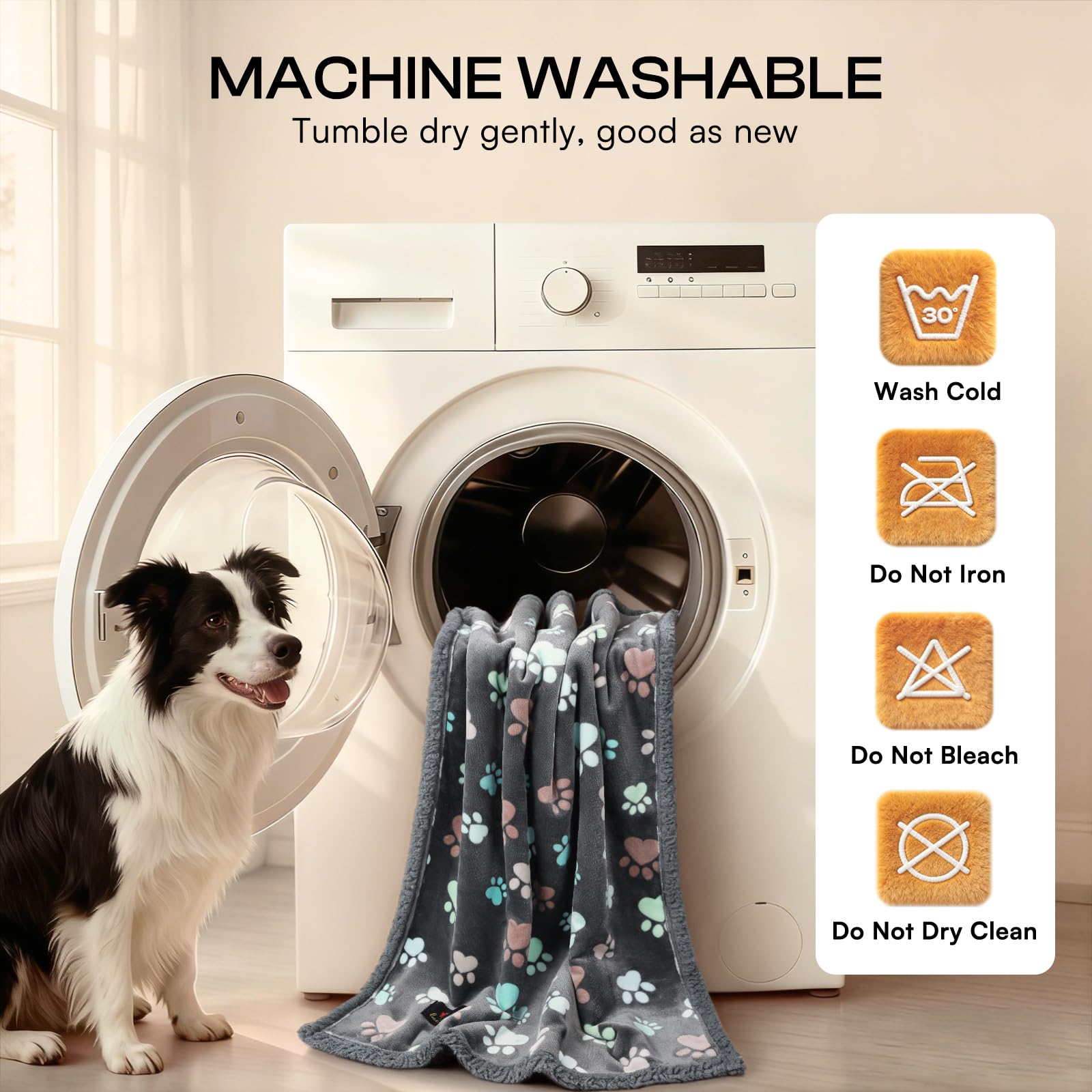 Luciphia manta con forro impermeable interior protege muebles sin perder suavidad.