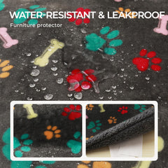 Luciphia manta sherpa reversible ofrece doble confort para perros y gatos.