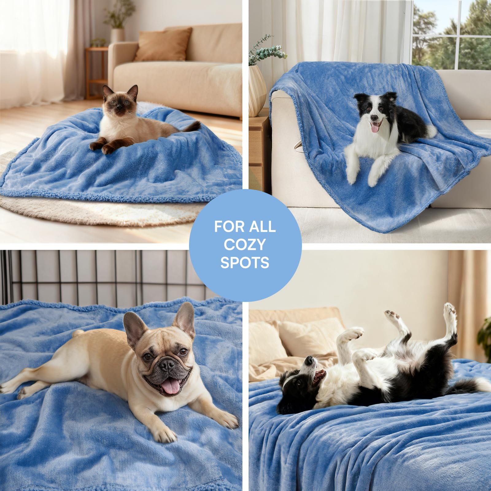 Luciphia manta-viaje-portatil-ligera facilita llevarla a hoteles o salidas con mascotas.