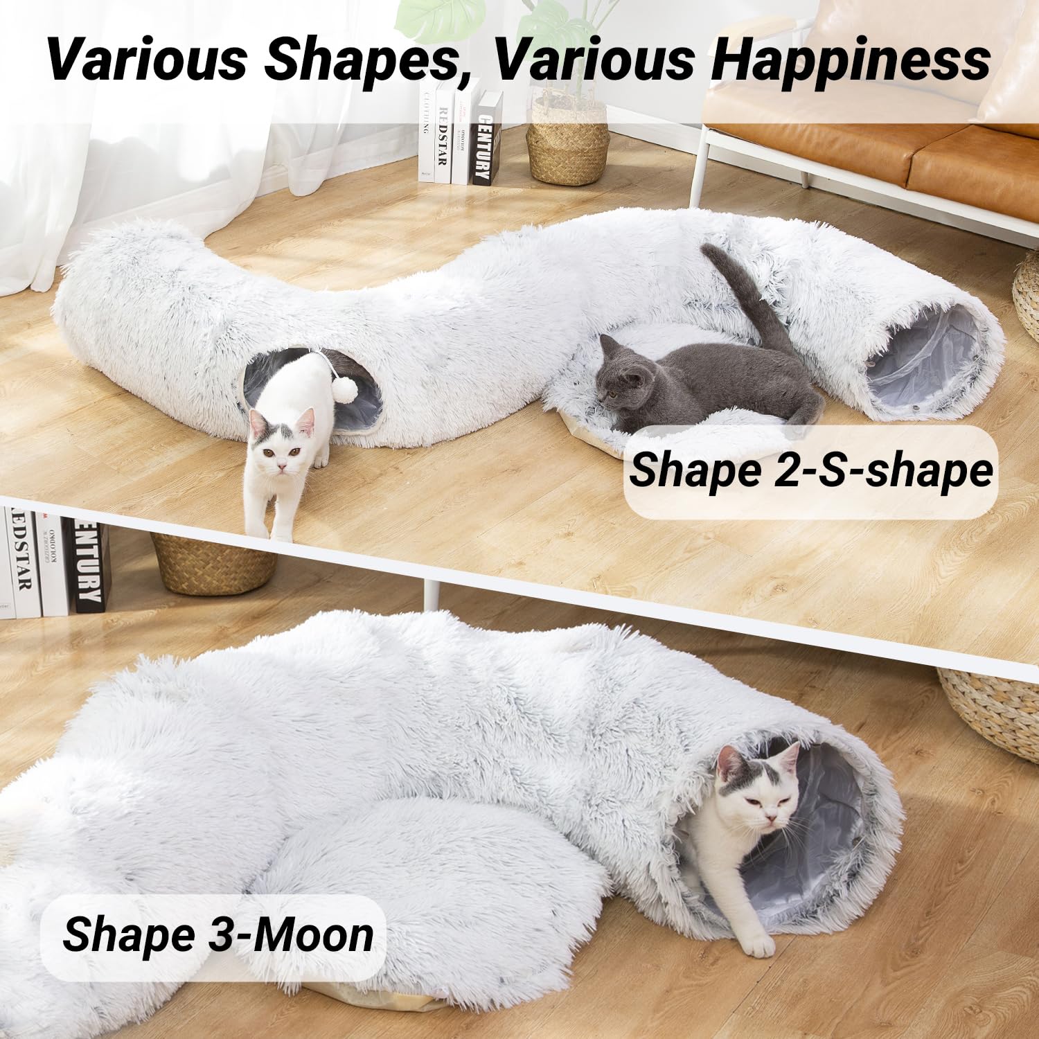 LUCKITTY incluye bolas interactivas para juego entre varias mascotas.