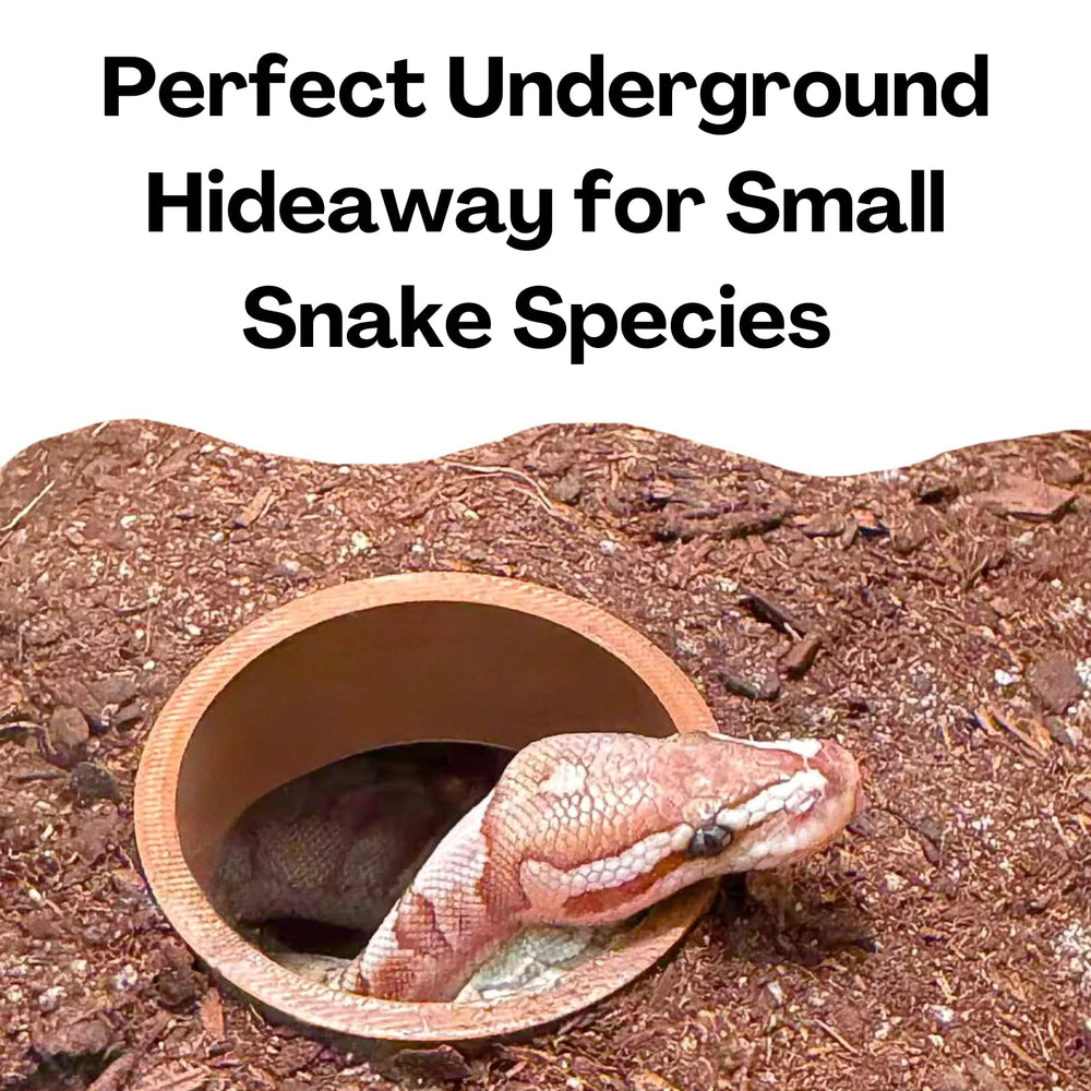 Lucky Critter hecho en EE. UU., plástico seguro para reptiles.