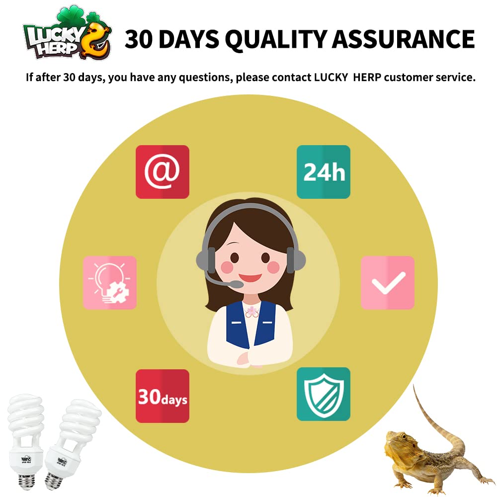 LUCKY HERP sin salida UVC, opción segura para terrarios de reptiles.