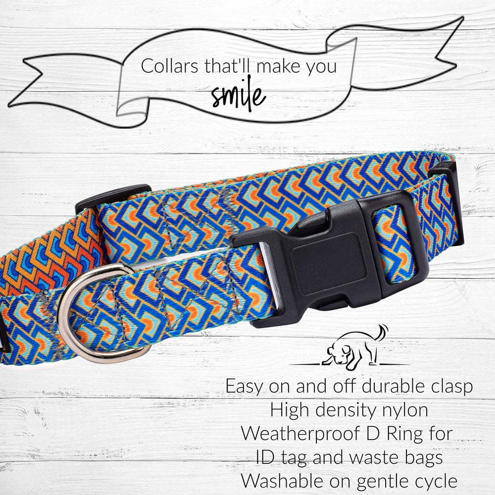 Collar Lucky Love Dog con ajuste rápido, fácil de poner y quitar.