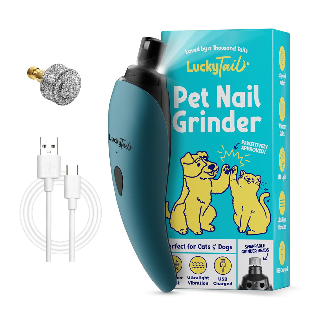 LUCKY TAIL Afilador de uñas para perros y gatos, cuidado suave y seguro para las mascotas