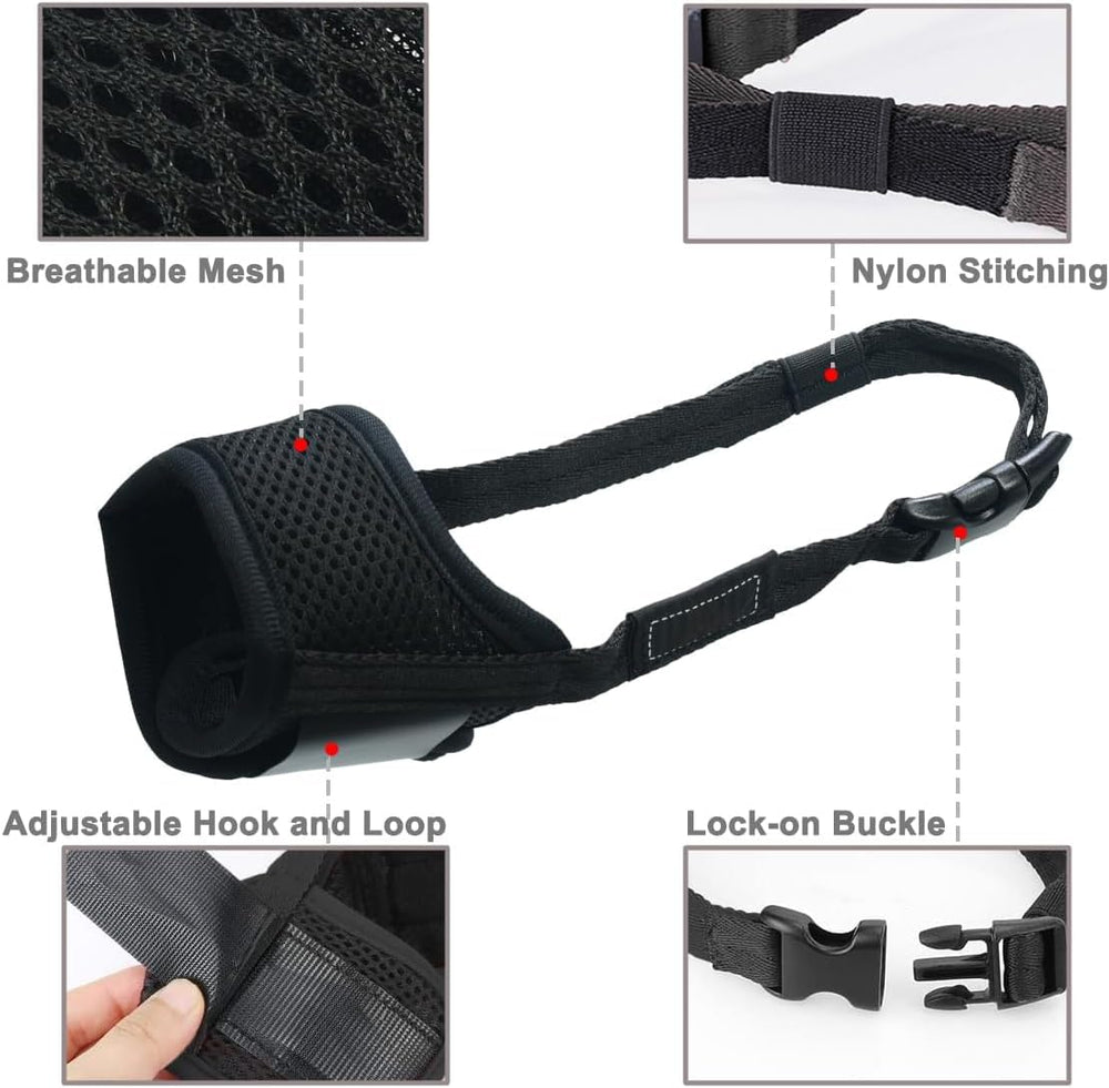LUCKYPAW bozal para entrenamiento profesional con ajuste seguro