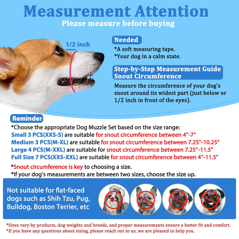 LUCKYPAW bozal de malla transpirable con buena ventilación