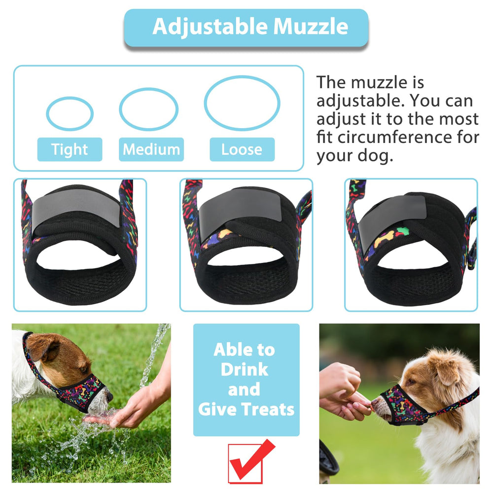 LUCKYPAW bozal cómodo para paseos diarios y tranquilidad