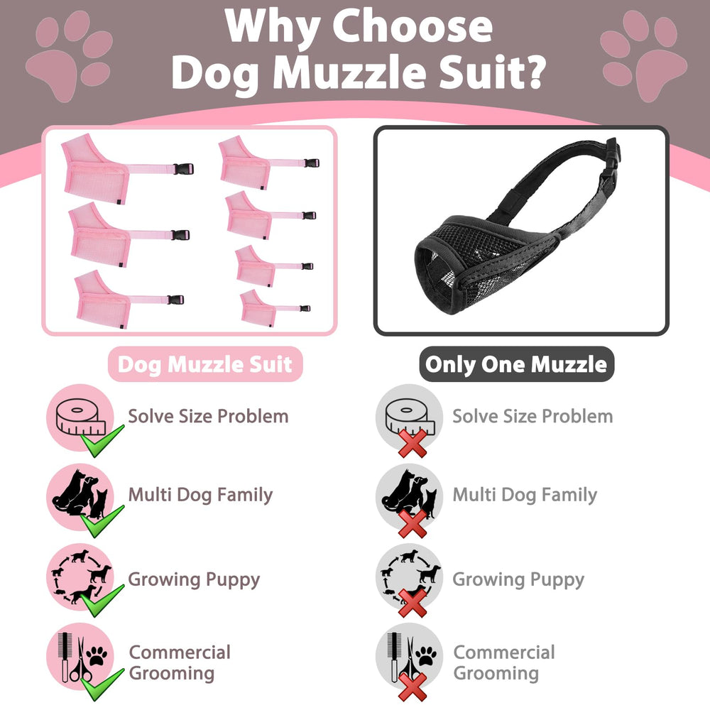 LUCKYPAW bozal para razas pequeñas apto para Chihuahua y Yorkshire