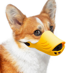 LUCKYPAW mordaza para perro pequeño con silicona suave, comodidad diaria