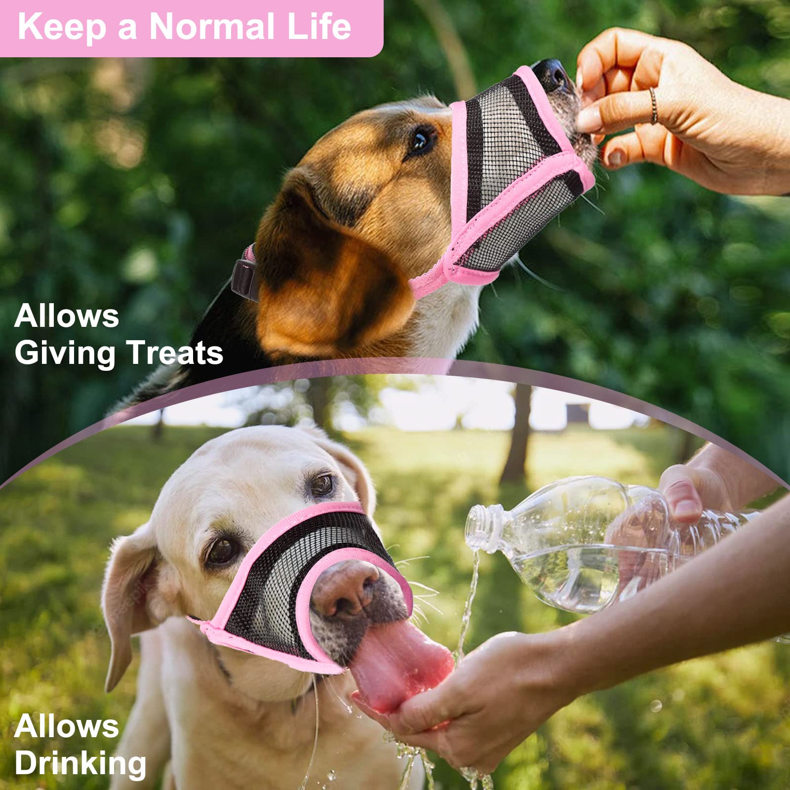 LUCKYPAW Muzzle duradera y ligera para uso diario