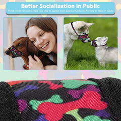 LUCKYPAW bozal para visitas al veterinario y grooming sin estrés.