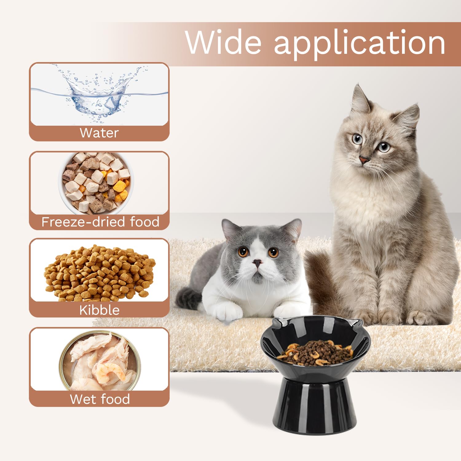 LuckyPots apto para gatos de interior y perros pequeños en casa.